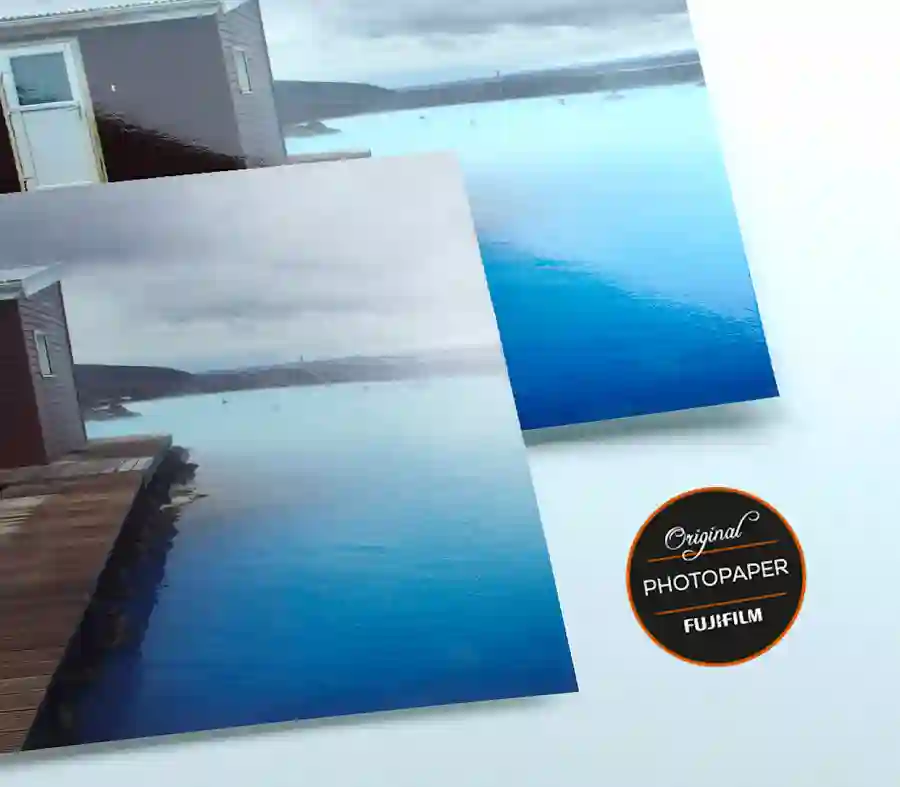 Dekopix Imprimir Revelar Fotos Online. Caja más Fotografías Pequeñas de  5x7,5 cm. Regalo Personalizado Colores (40 Fotos 5x7,5cm, Rojo)