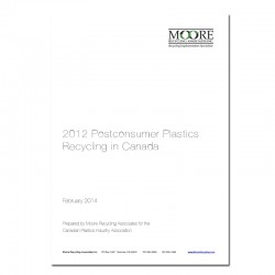 2012 Postconsumer Plastics Recycling in Canada