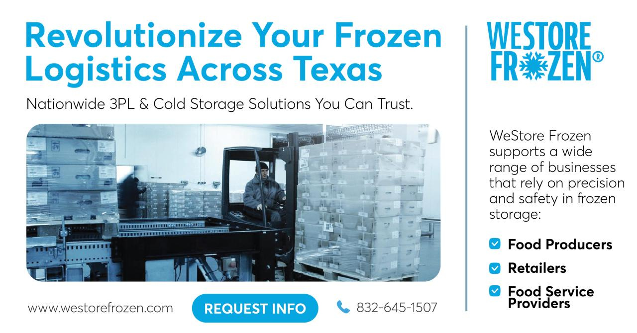 Premier Cold Storage and Freeze Logistics Solutions in Texas