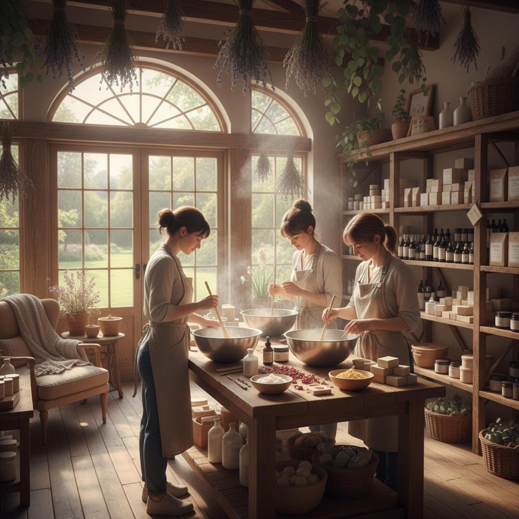 Artisanal Products Tailored for Delicate Skin
