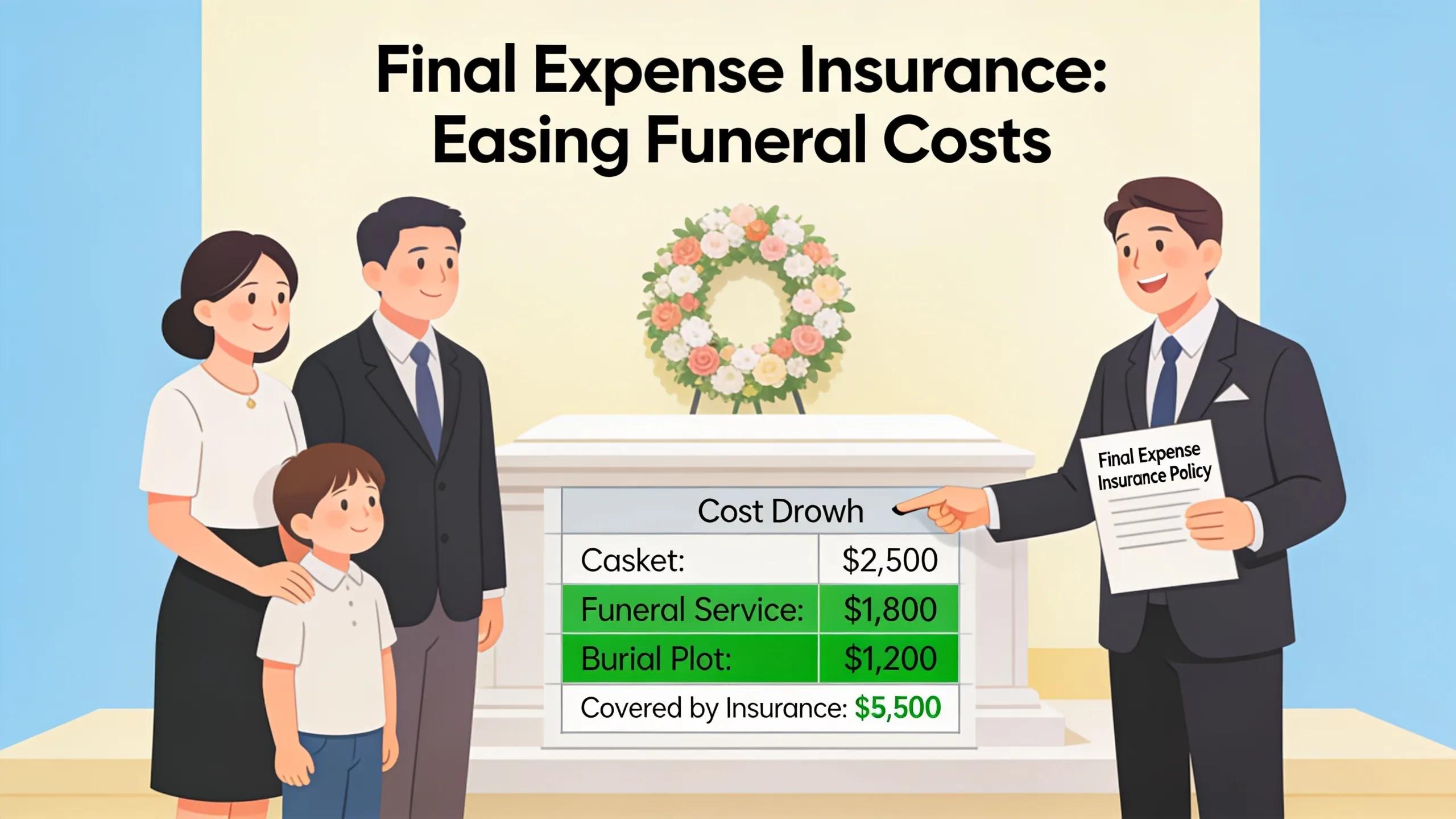 Final expense insurance helping cover funeral costs