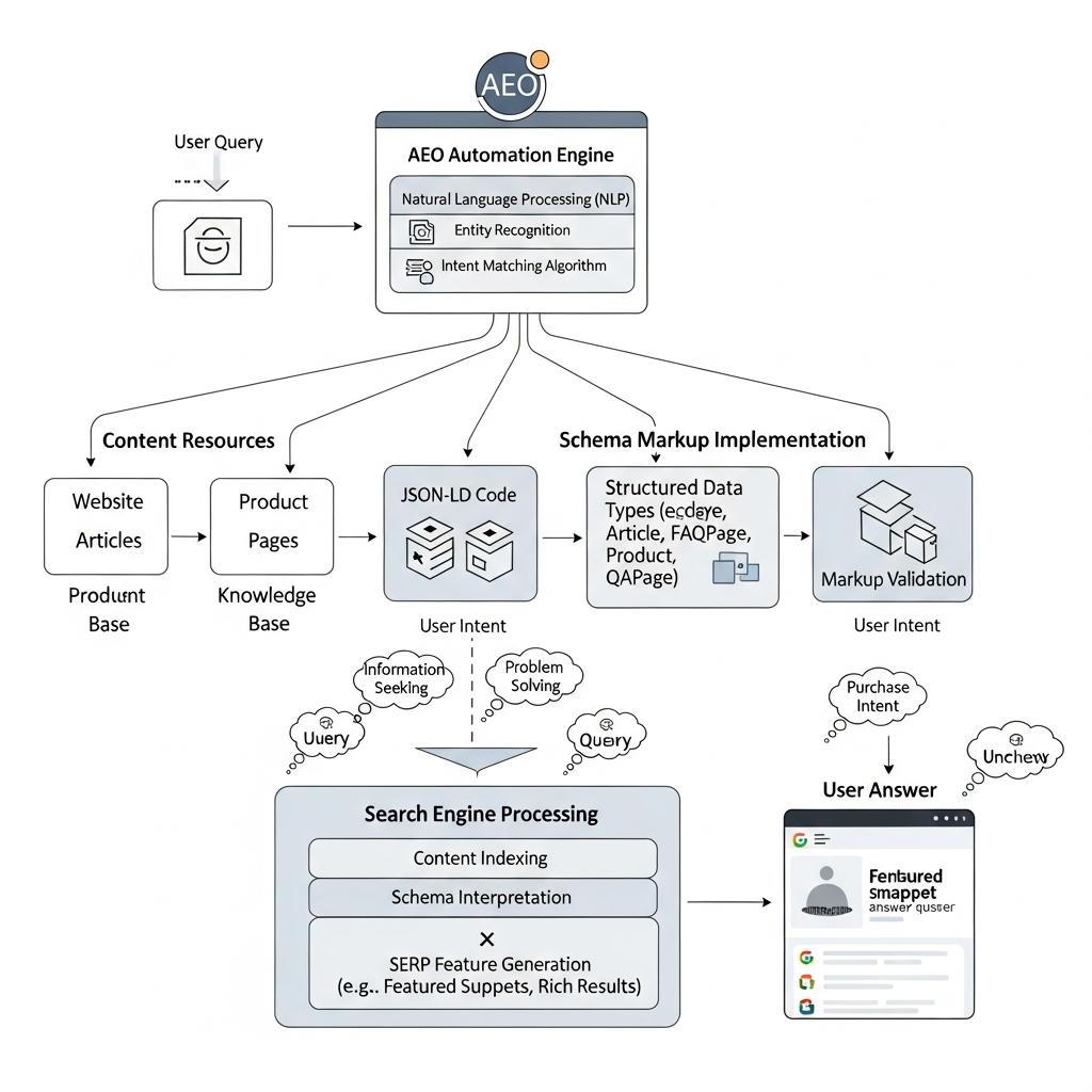 AEO Automation and Schema Intelligence