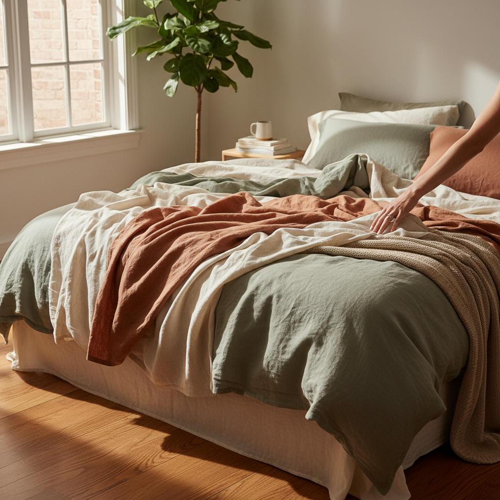 The Serenity of Pure Linen Sheets