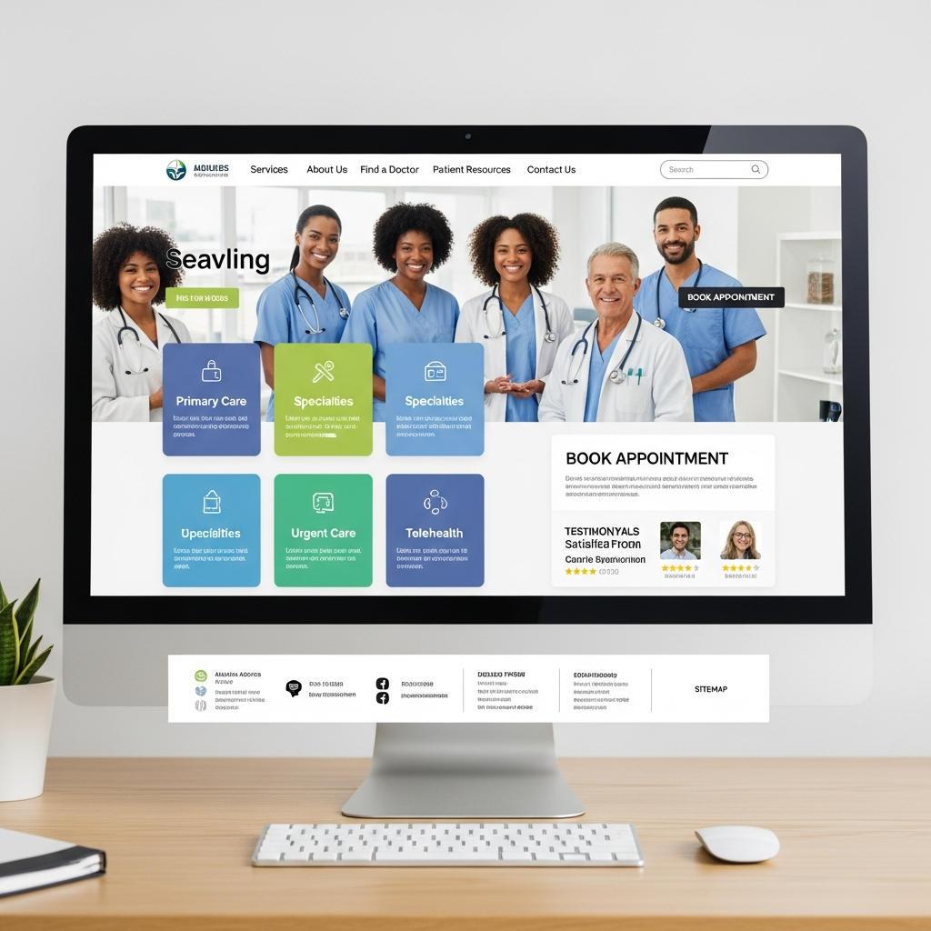Healthcare Website Design That Engages Patients