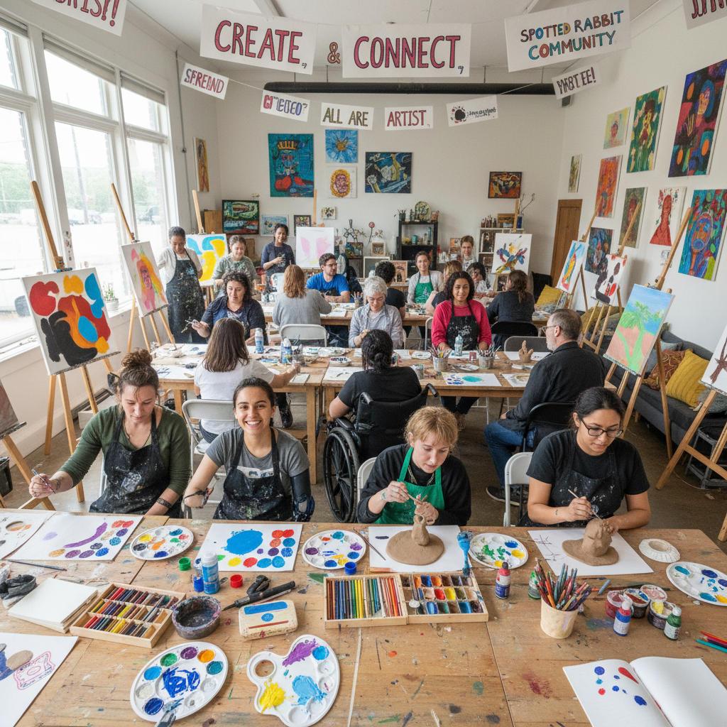 LGBTQIA+ and Neurodivergent Affirming Art Therapy