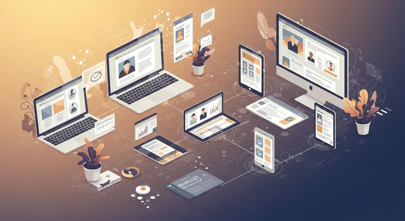 Integrated channels and devices illustrating connected digital presence