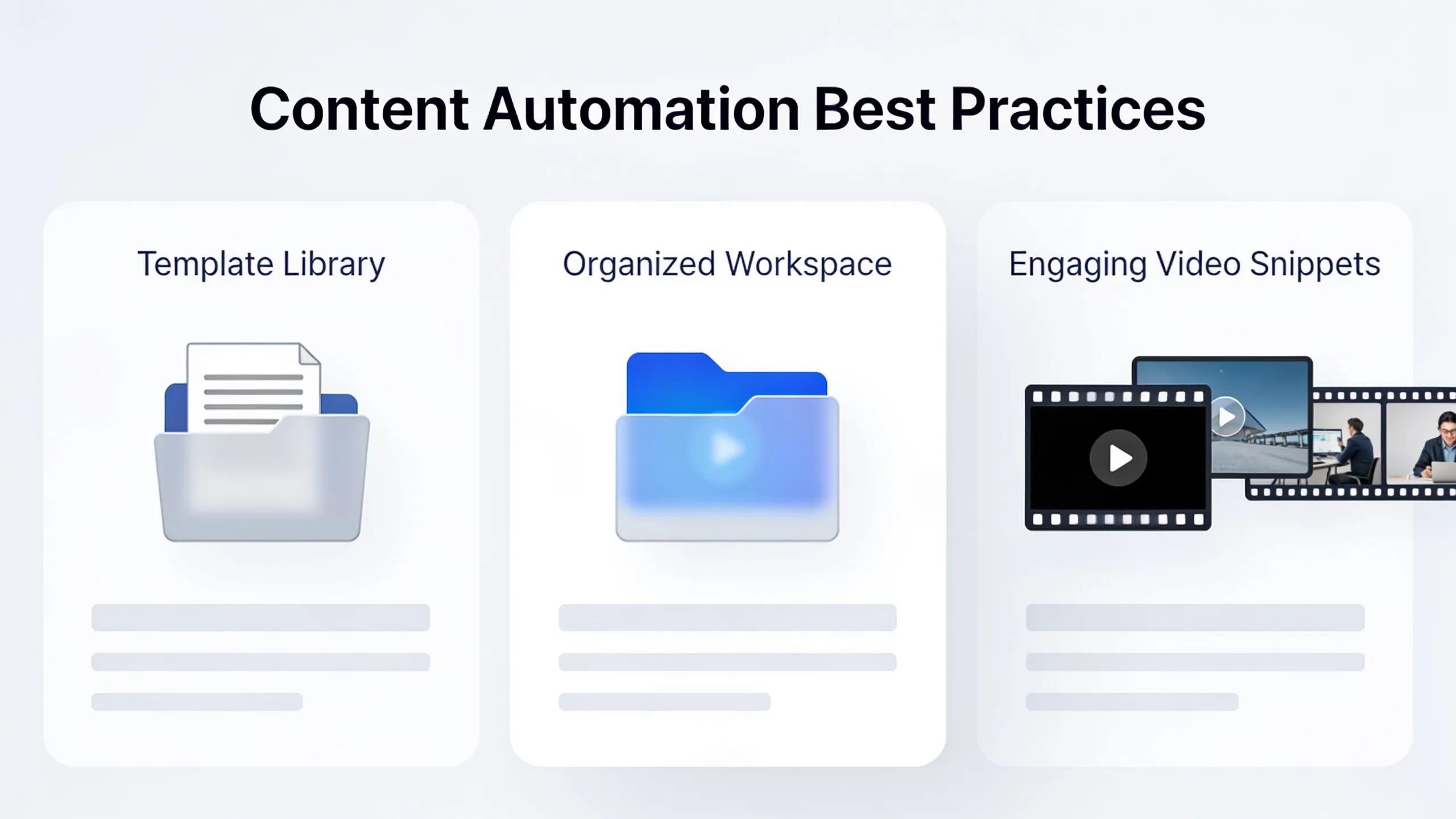 Visual representation of best practices for automating faceless video content for TikTok Visual representation of best practices for automating faceless video content for TikTok