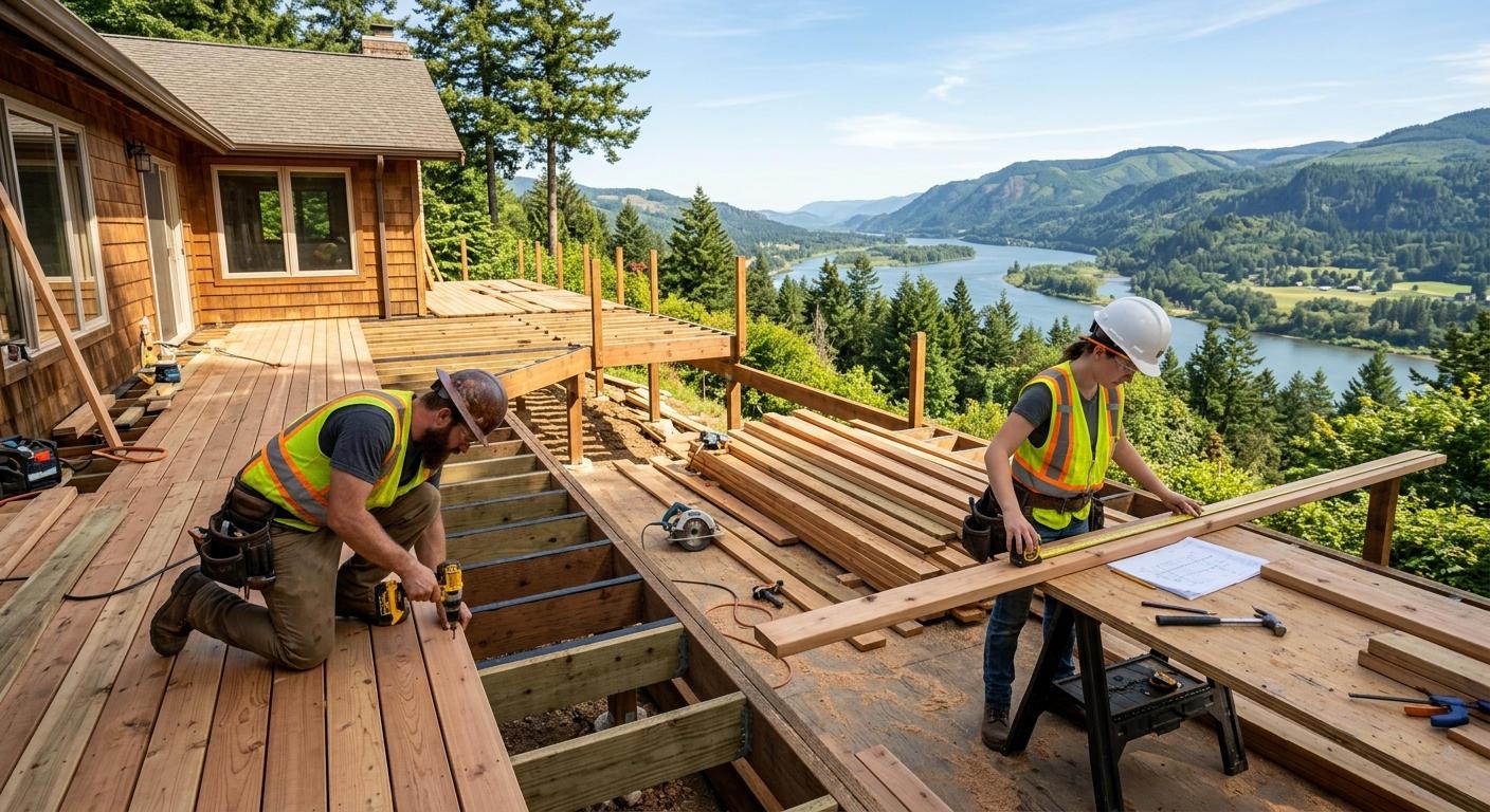 Outdoor Deck and Patio Projects in Wenatchee