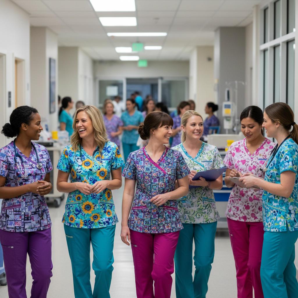 Reasons to Select Blue Sky Women's Scrubs
