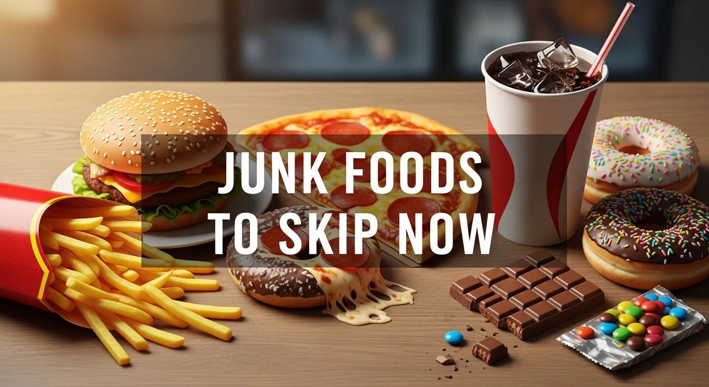 Junk Foods to Skip Now