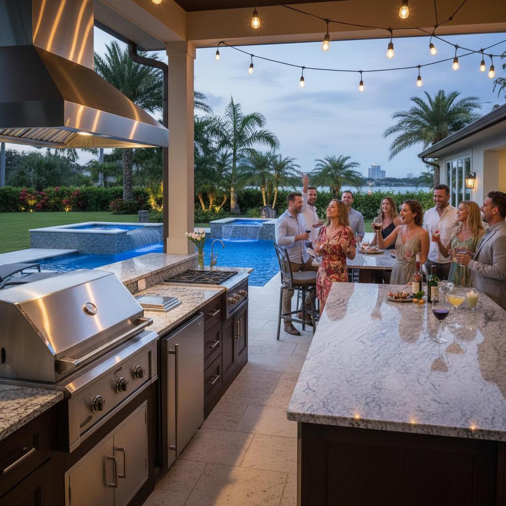 Elevate Your Entertaining with Outdoor Kitchens