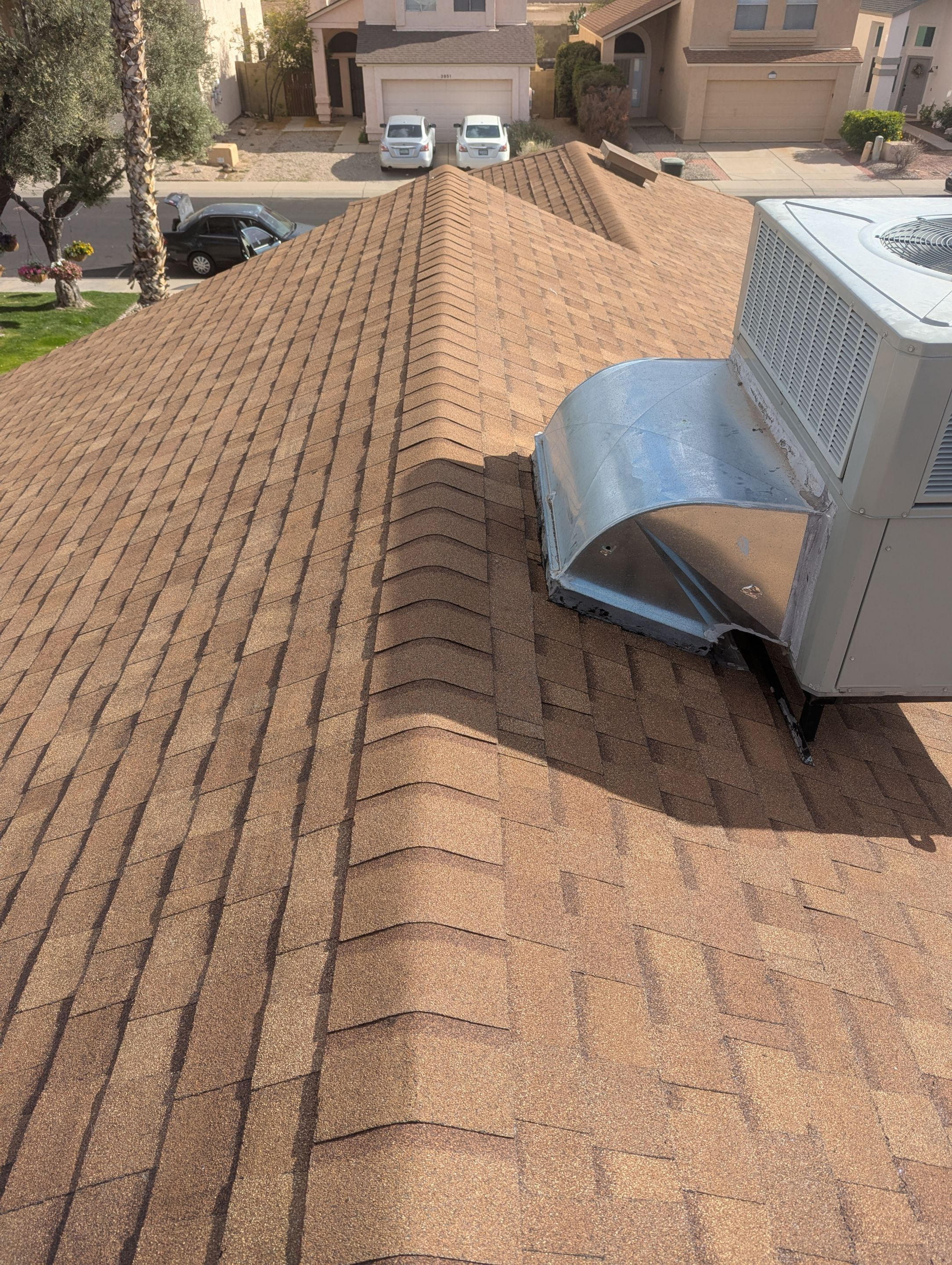 After: new shingle roof in Glendale, AZ