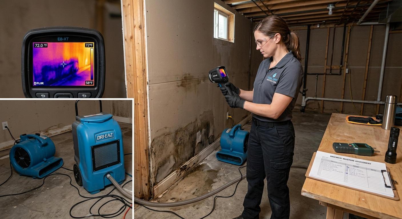 Foundation and Basement Water Intrusion Drying Across Gwinnett County