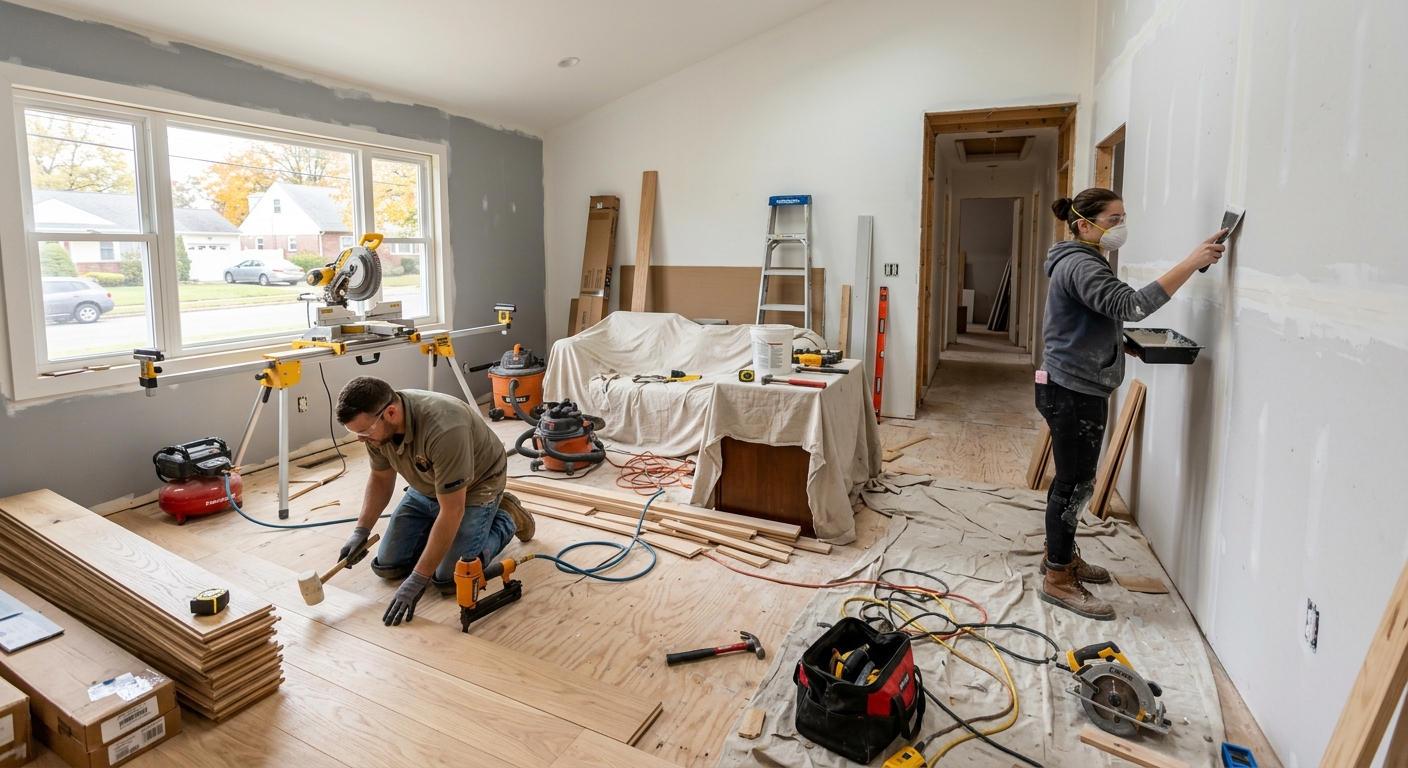 Complete Interior and Exterior Renovation Management