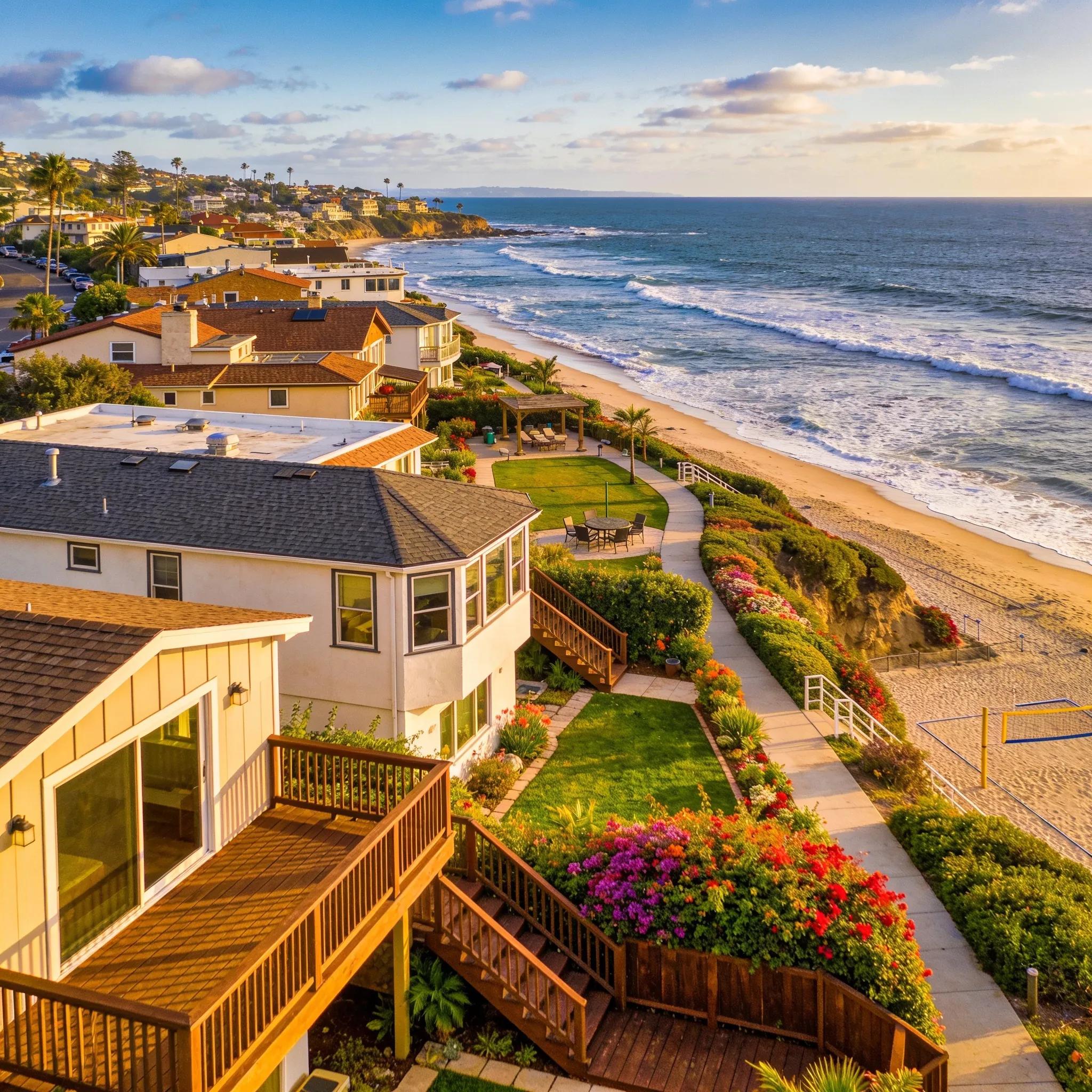 Coastal Solana Beach homes showcasing real estate and beachfront lifestyle opportunities