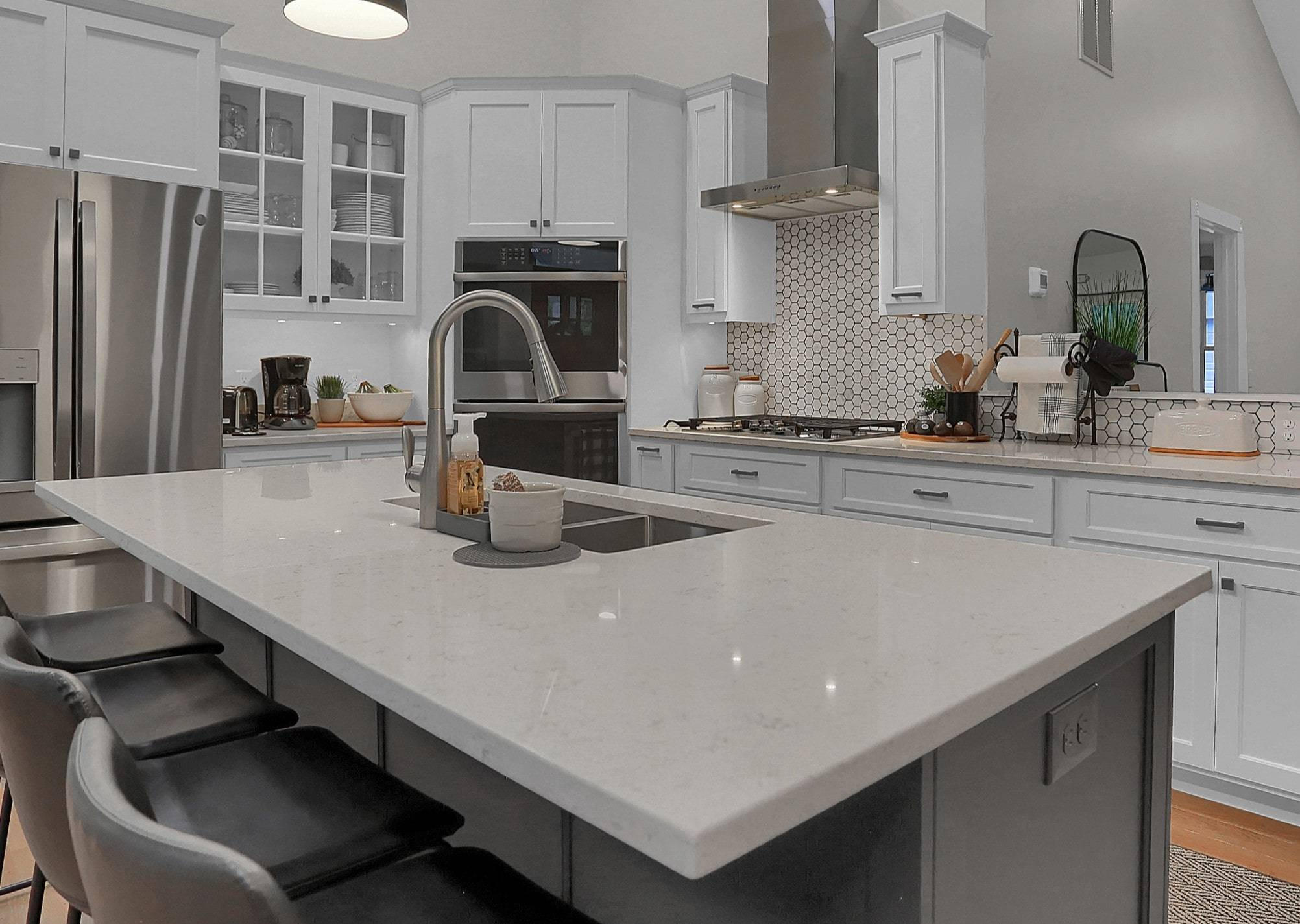 Stunning countertop selections to enhance your cabinets