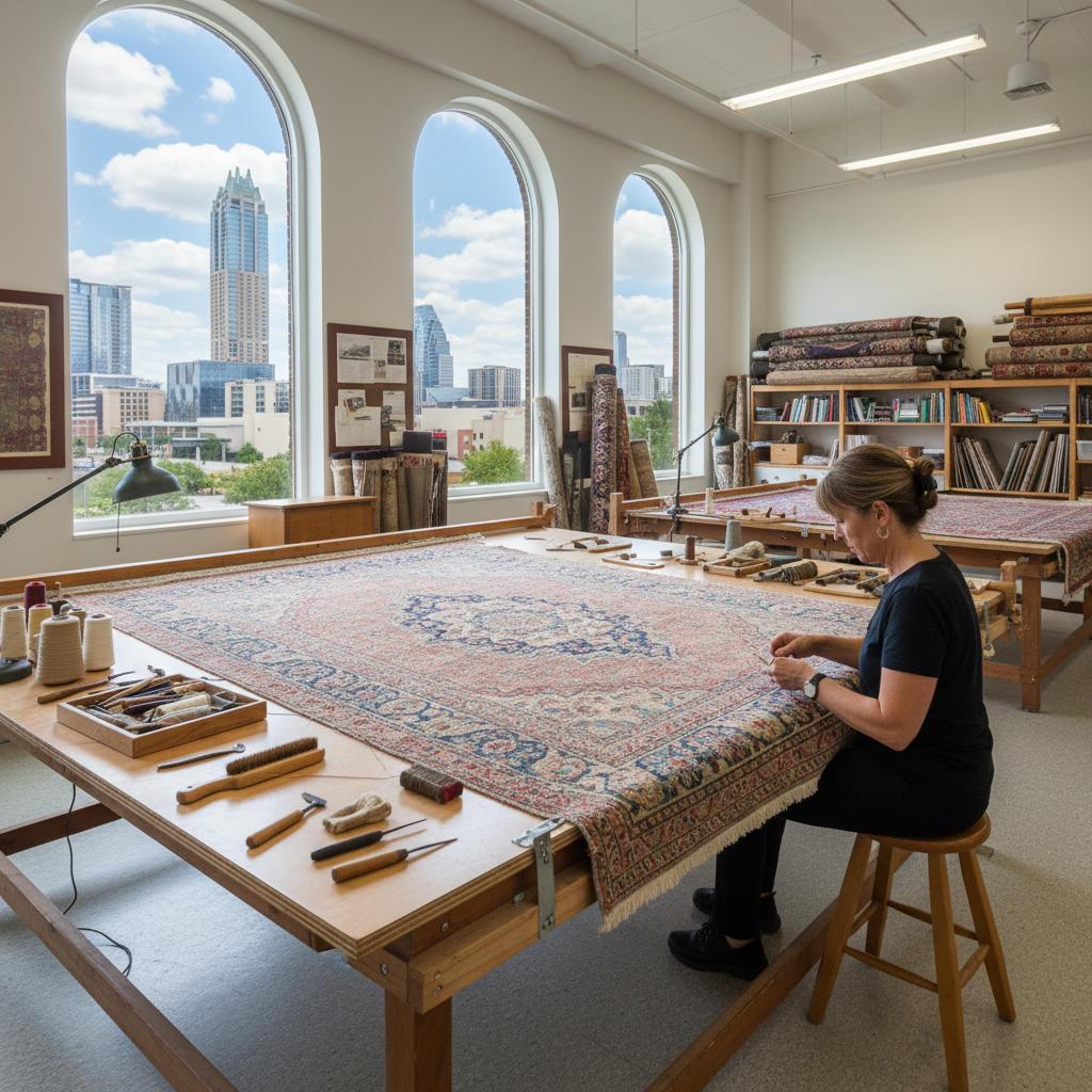 Comprehensive Area Rug Restoration Services