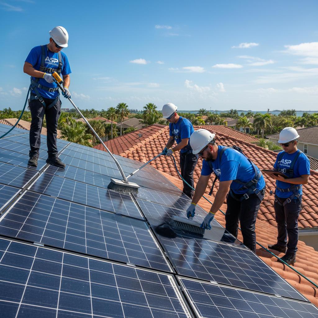 Solar Panel Repair and Maintenance