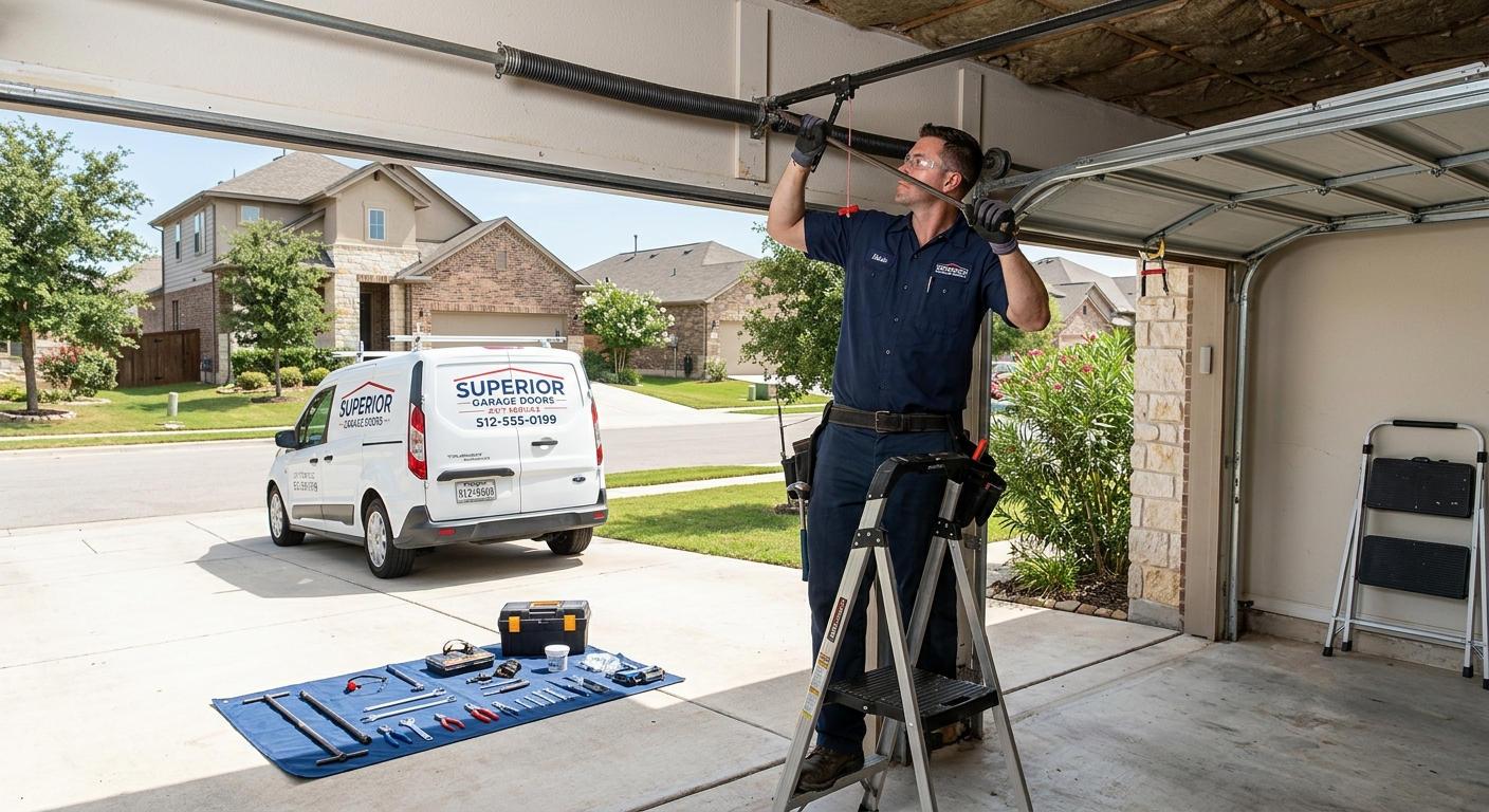 Urgent Garage Door Fixes and Spring Replacements
