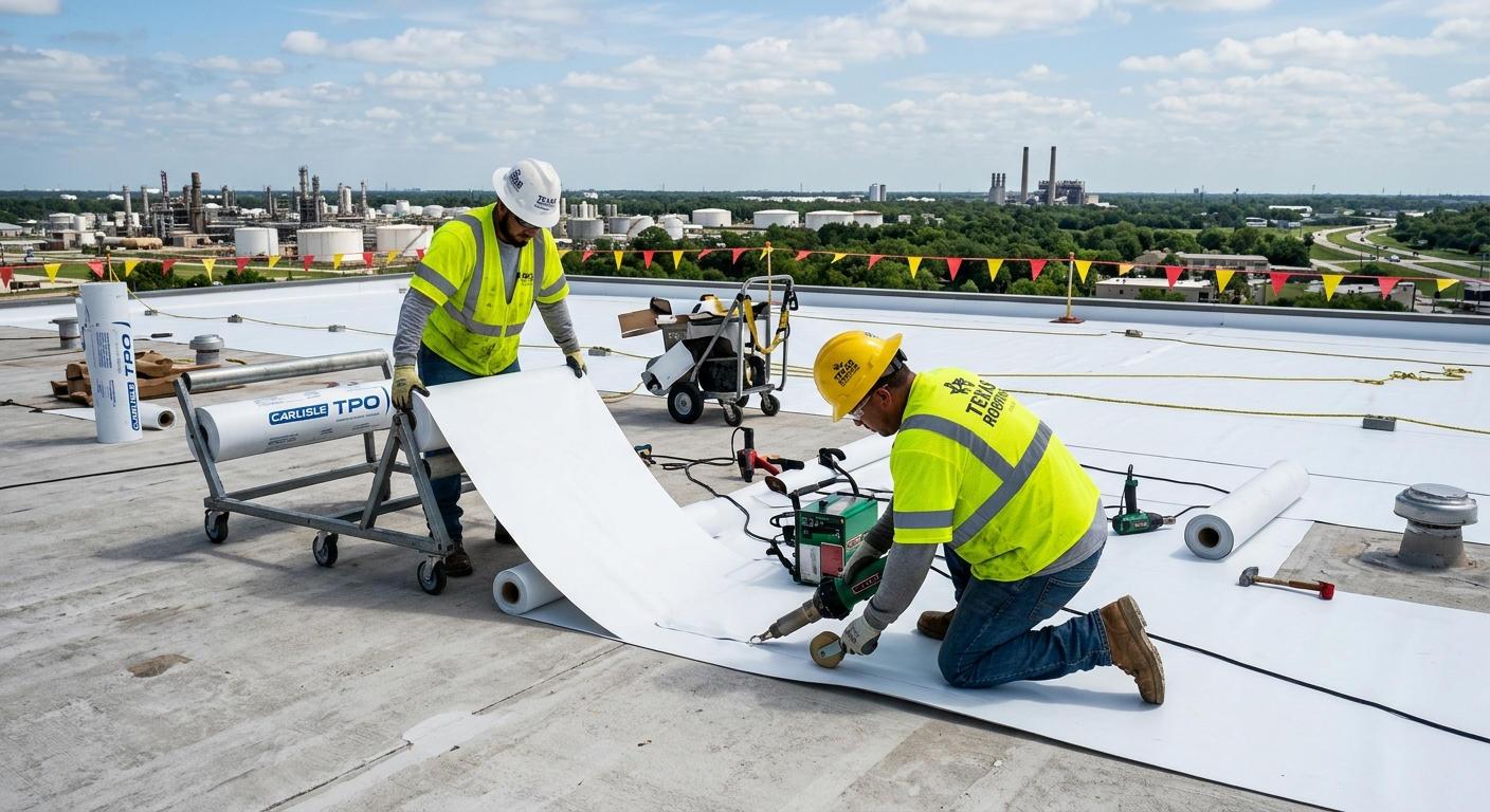 Dependable Commercial Roofing Services for Beaumont Businesses