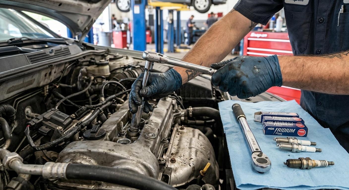 Inspect Spark Plugs and Keep Your Fuel System Clean