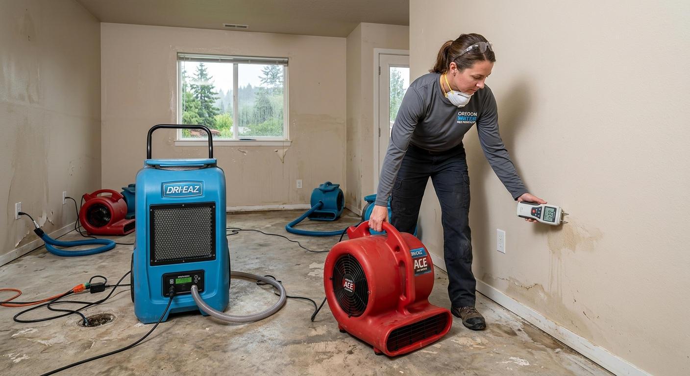 Deep Structural Drying and Long-Term Moisture Control
