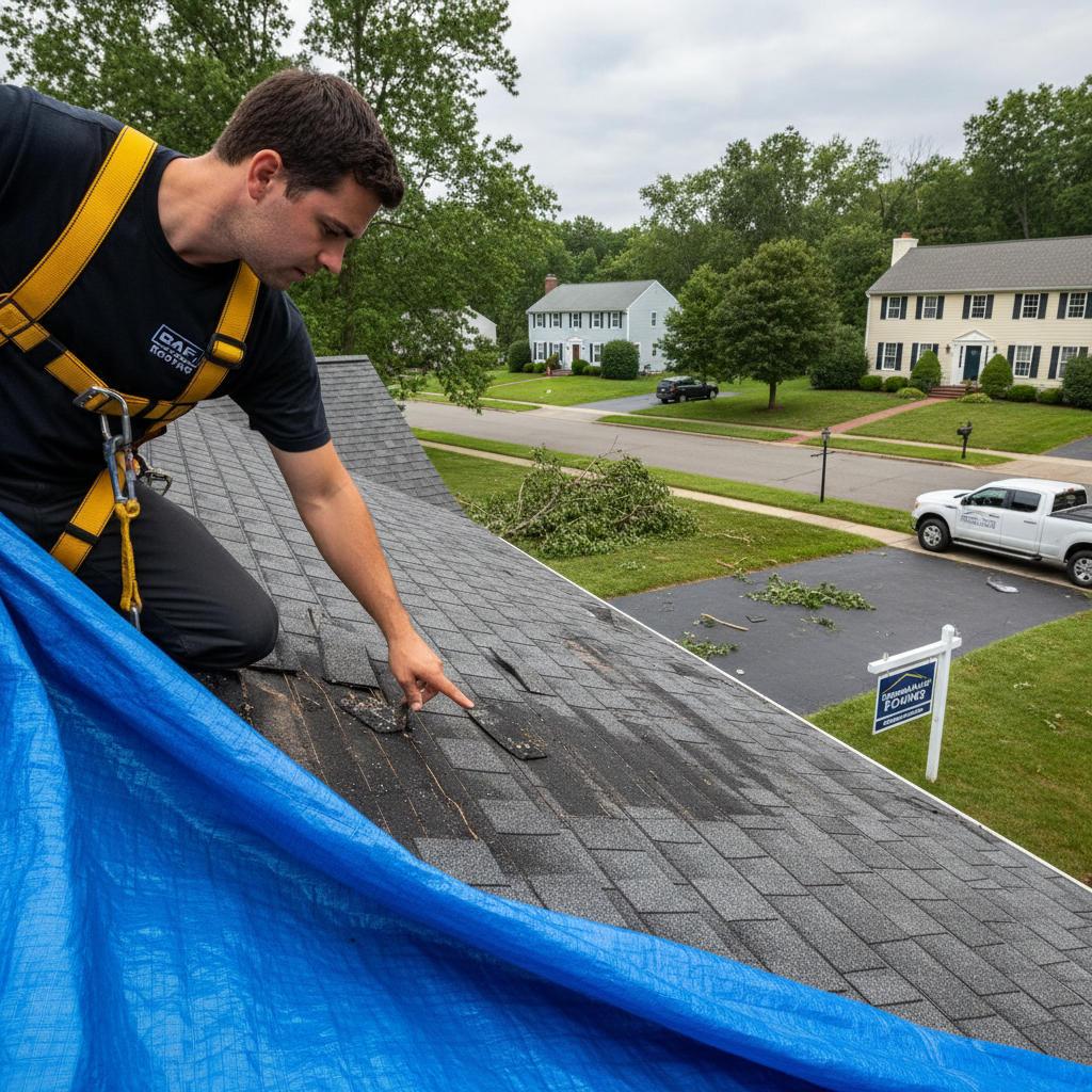 Emergency Roof Repairs and Storm Damage in North Andover