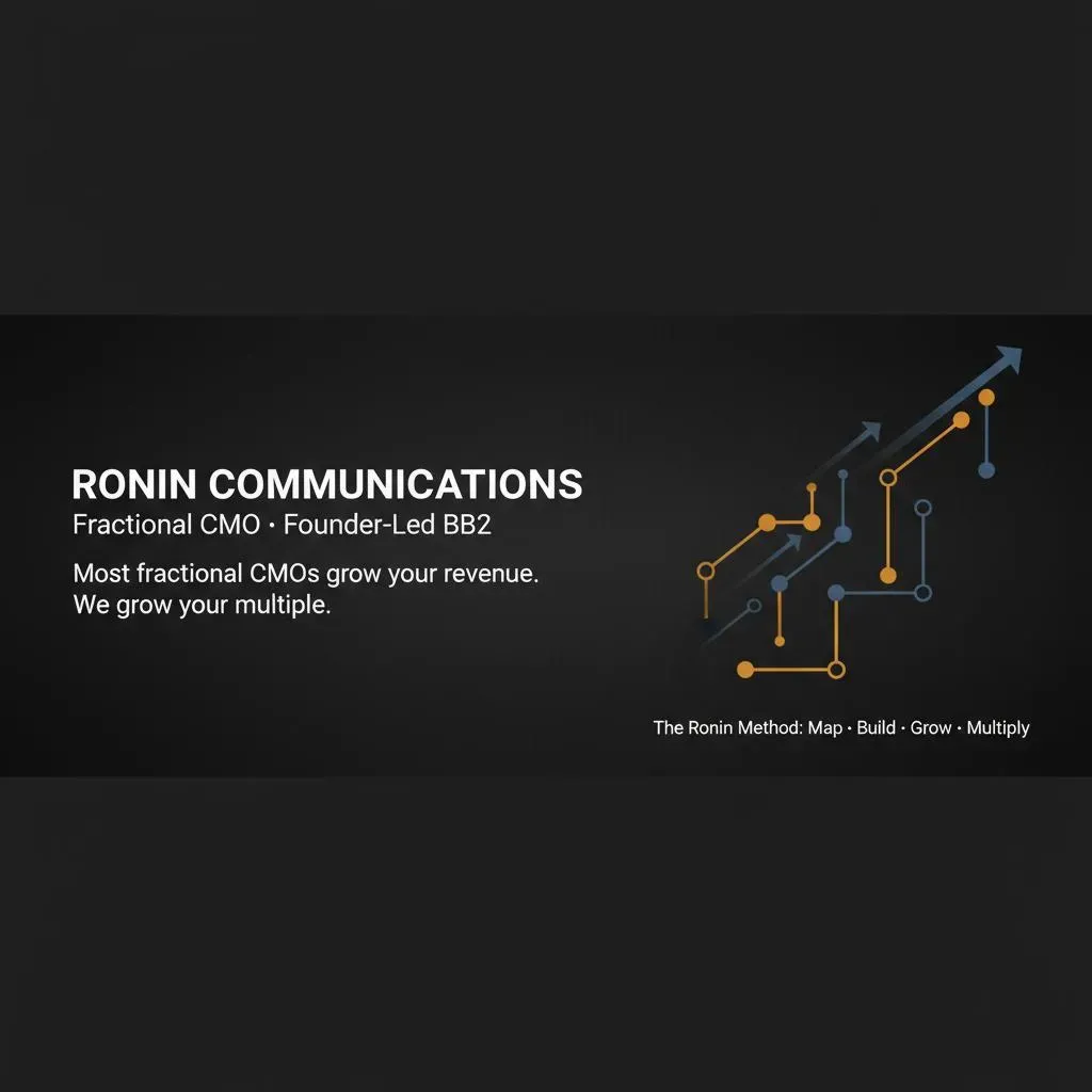 Fractional CMO Services: Grow B2B Value with Ronin Communications