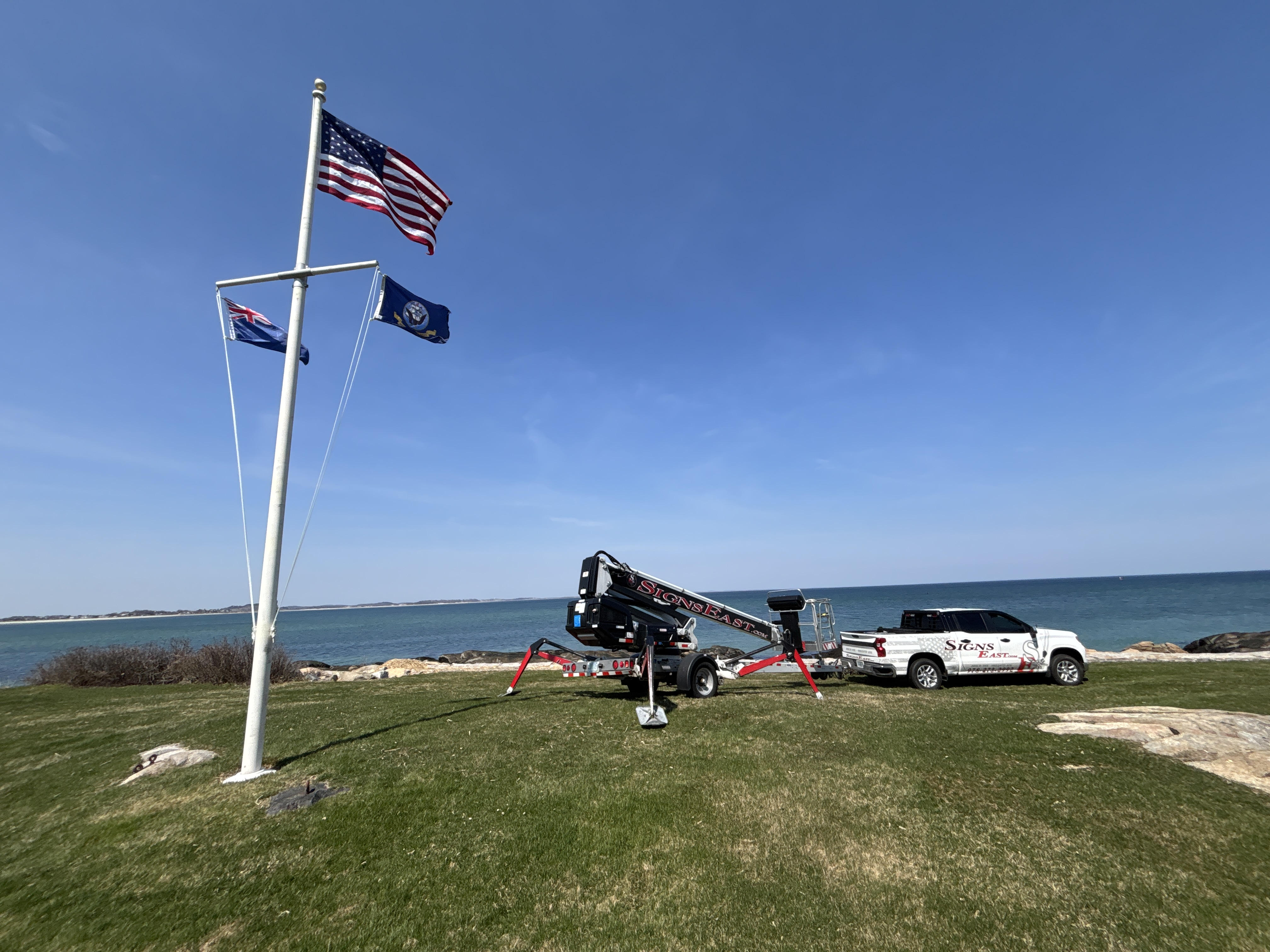 Flagpole Setup and Maintenance