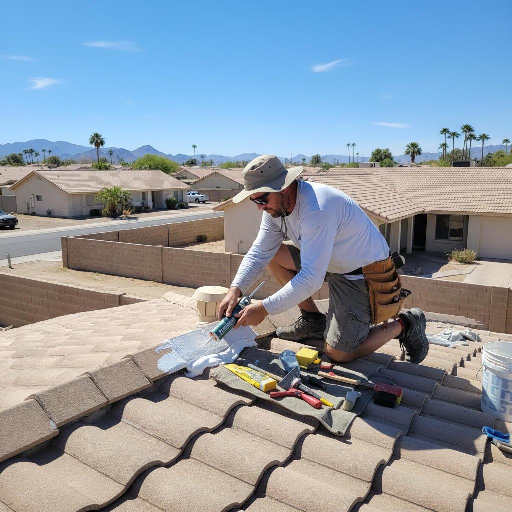 Repairing Roof Leaks in Monsoon Season