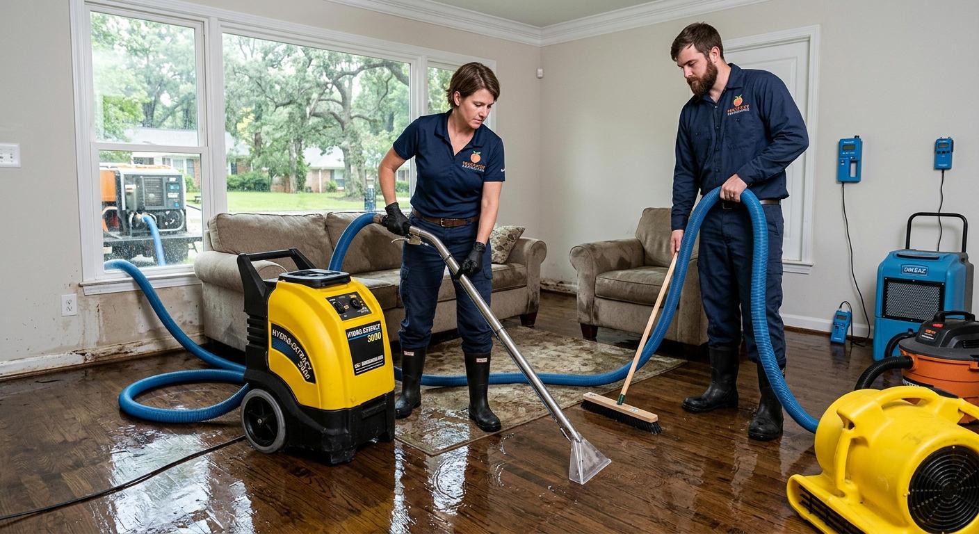 Immediate Flood Response and Standing Water Removal