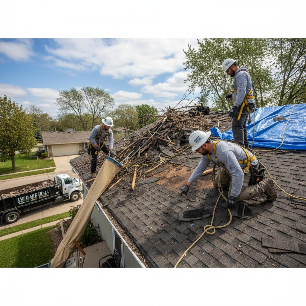 Storm Damage Roofing Repairs