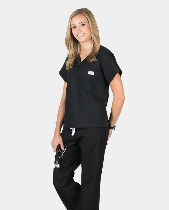 Chic and Comfortable Women's Classic Scrub Tops