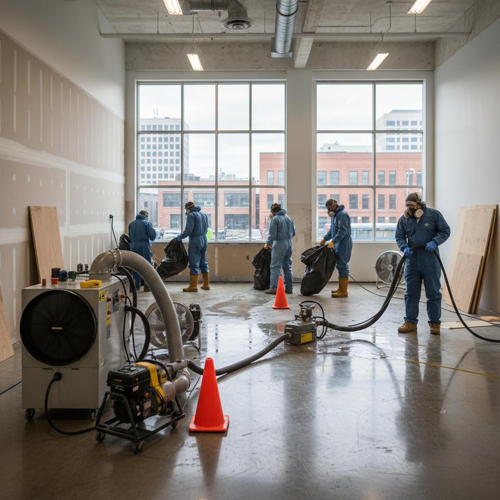 Specialized Sewage Cleanup and Commercial Water Damage Restoration