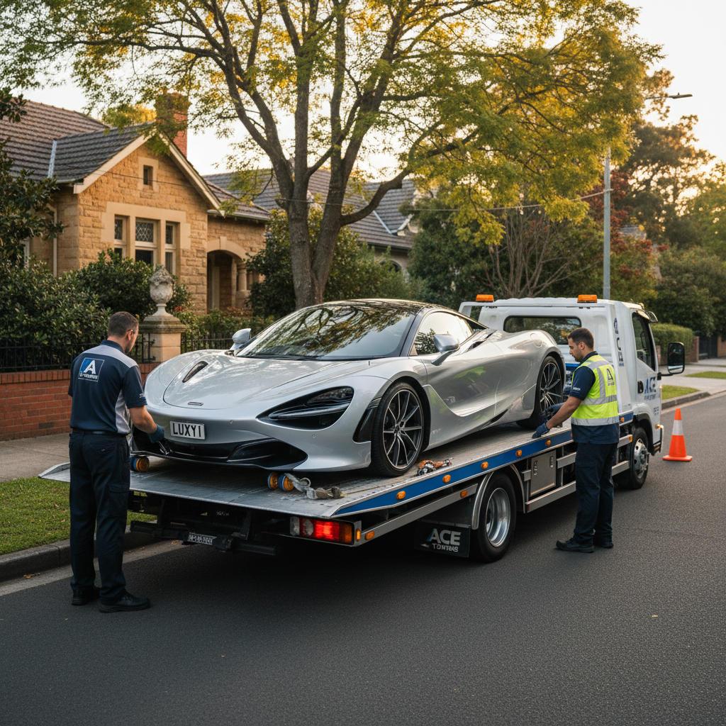 Specialized Towing for Prestige Cars