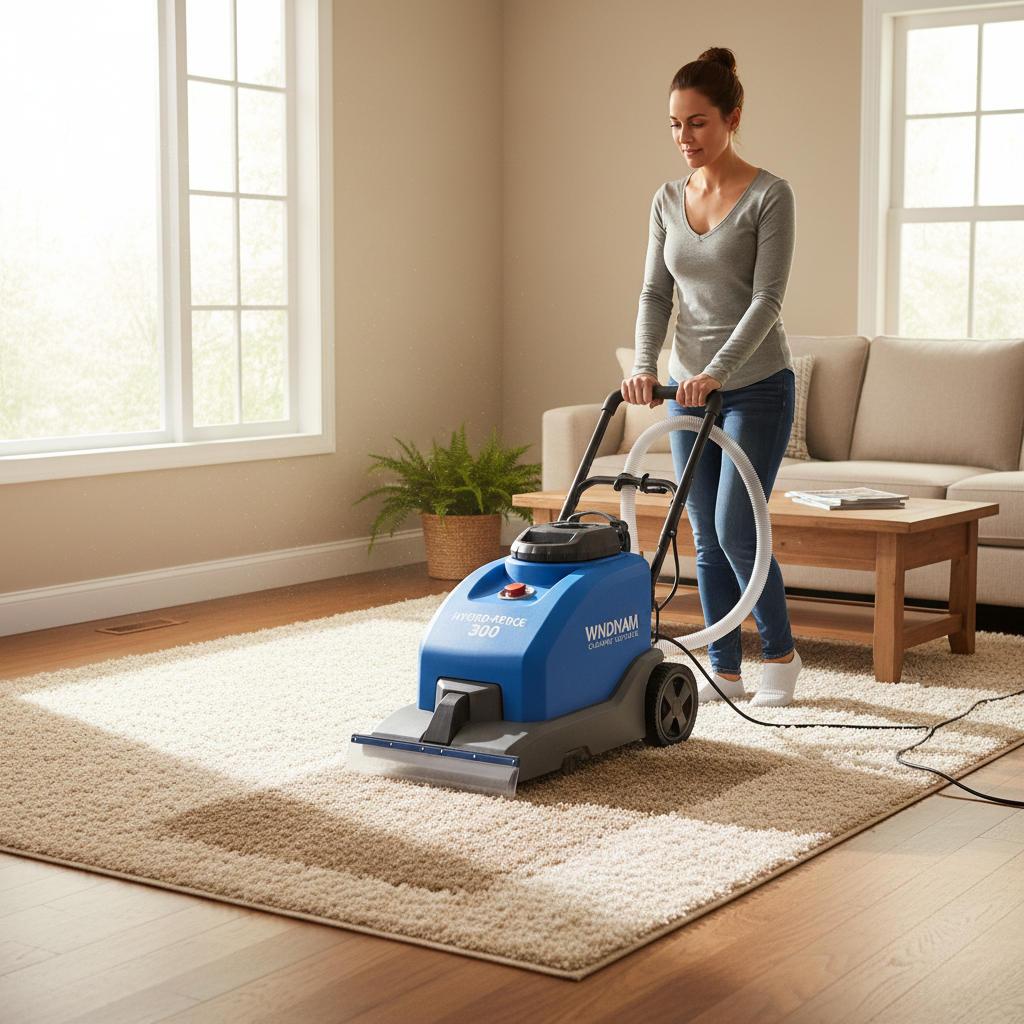 How Hot Water Extraction Cleans Carpets