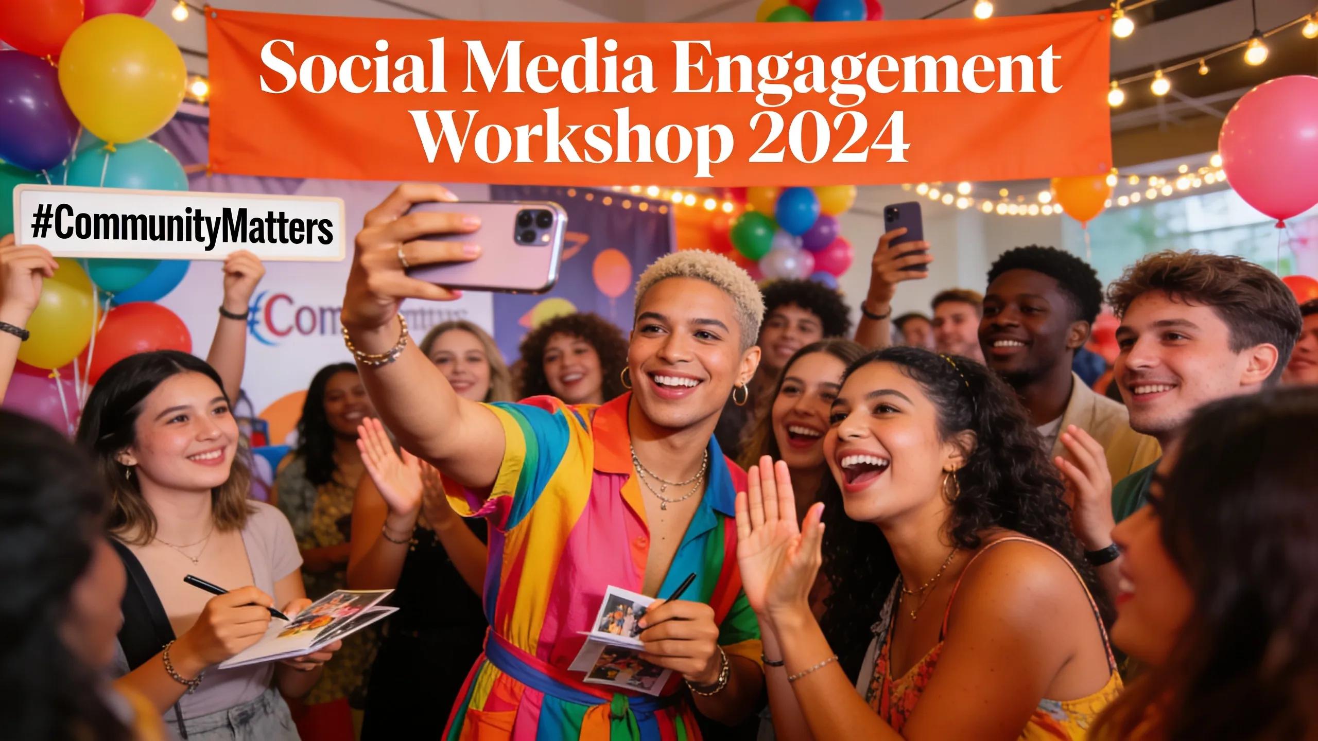 Social media influencer interacting with diverse audience, showcasing audience engagement's importance