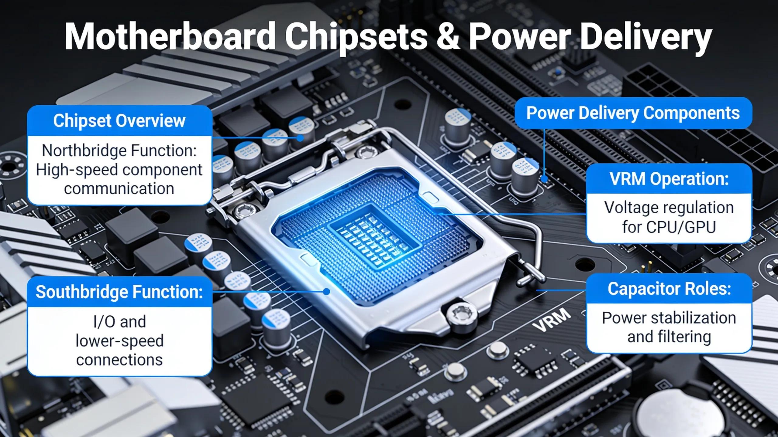 3. Motherboard Chipsets & Power Delivery