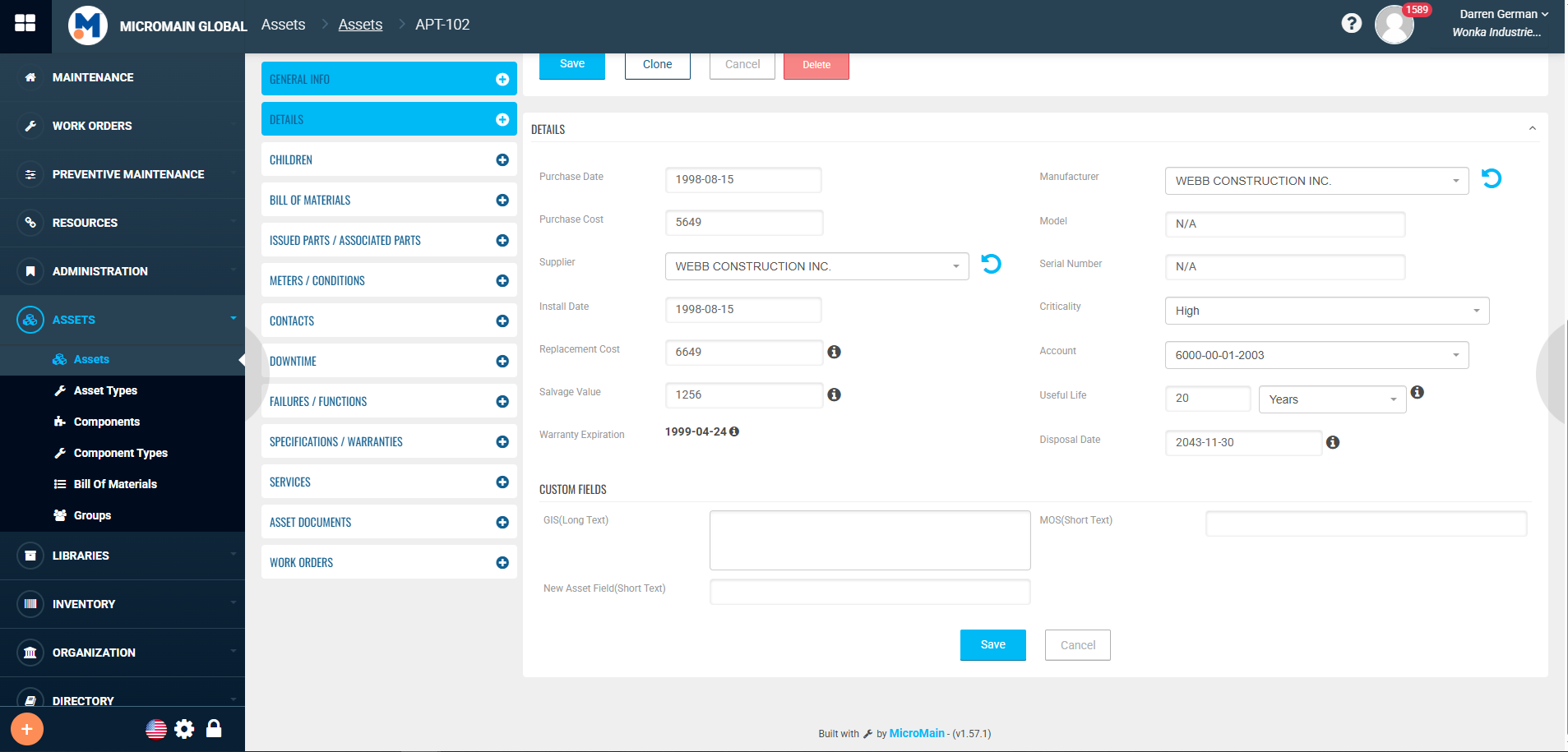 MicroMain vs Limble UpKeep Fiix eMaint asset management comparison