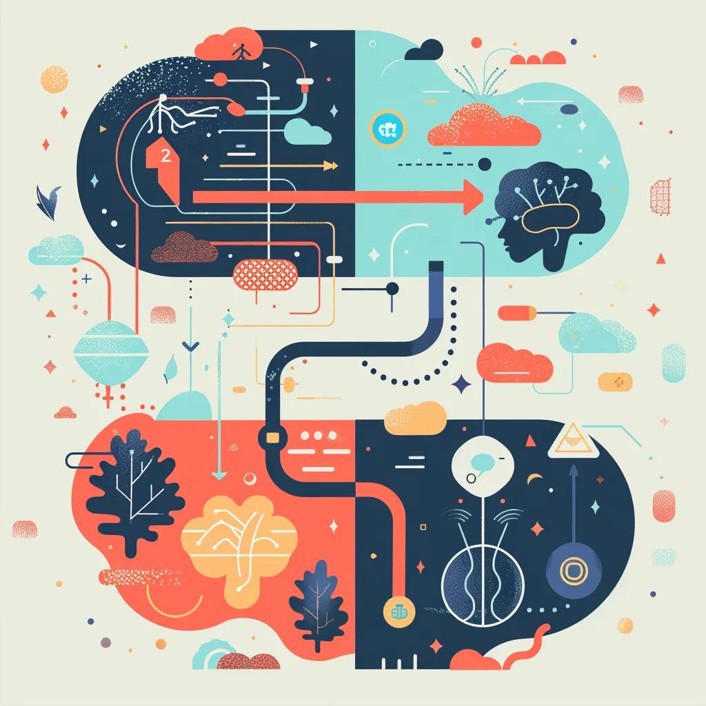 Visual comparison of AEO and traditional SEO highlighting their differences in approach and outcomes