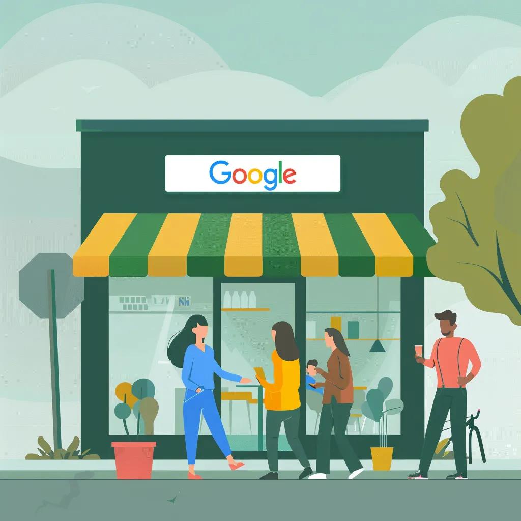 Local storefront and search visibility driving nearby customer interest