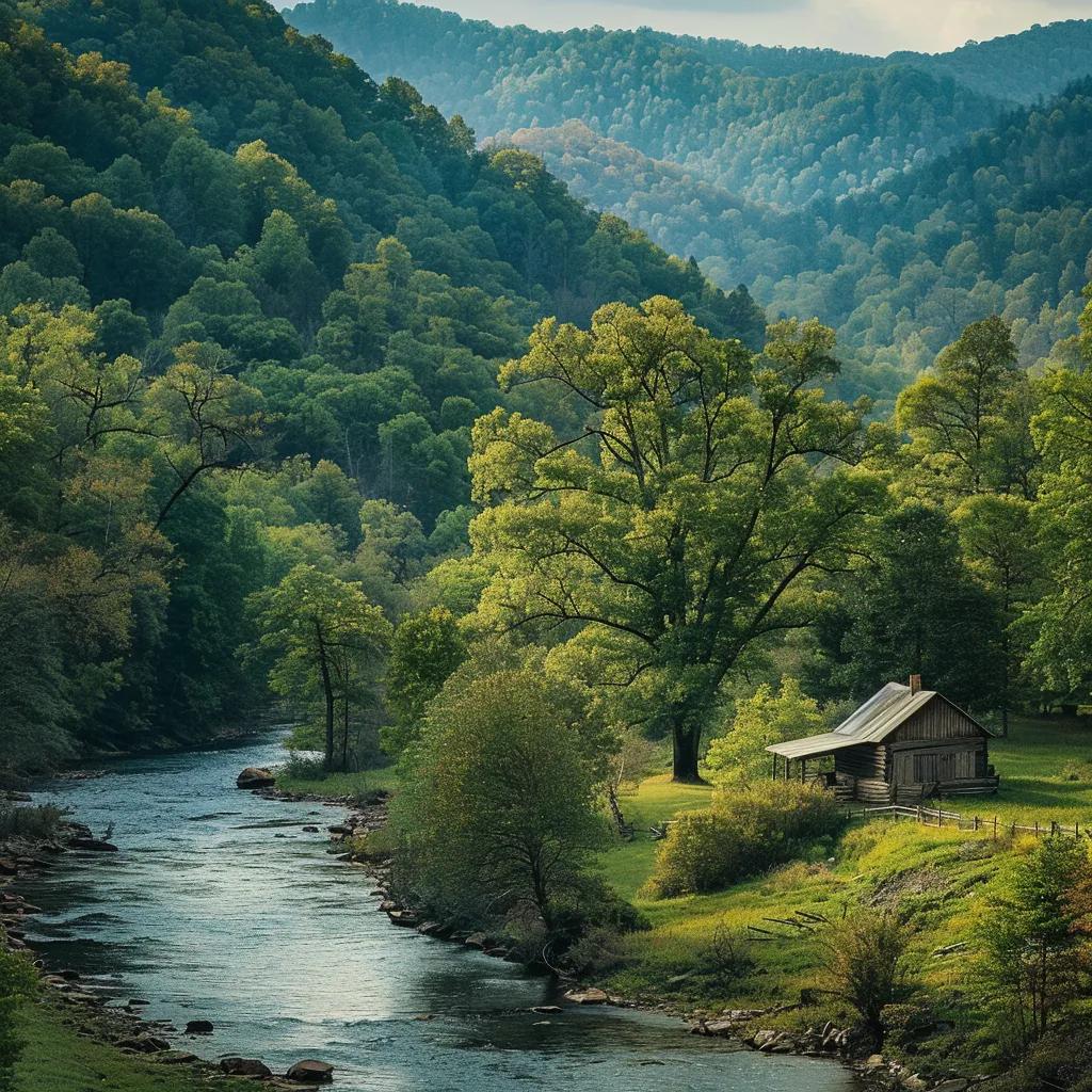 Clay County’s Appalachian ridges and river — an open invitation to explore trails, makers, and small-town life