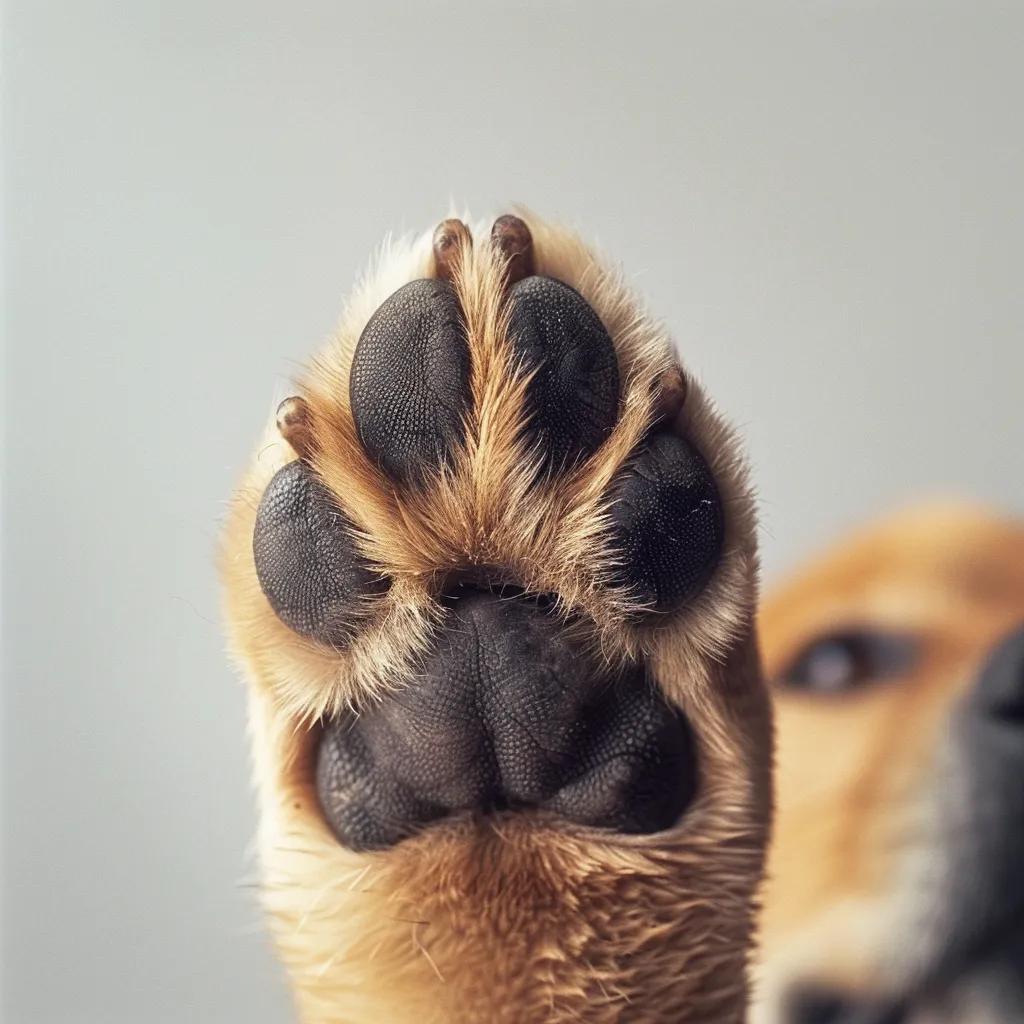 Close-up of a dog’s paw showing overgrown nails — what to watch for