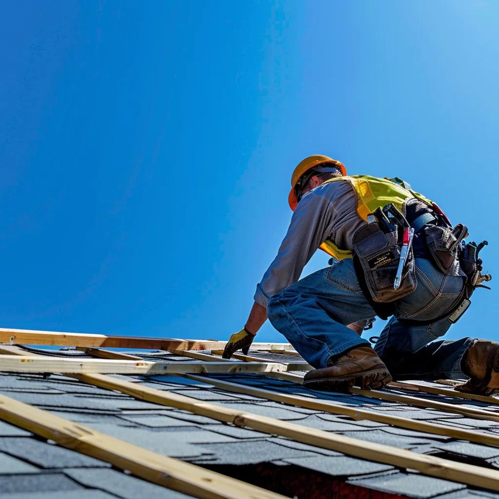 Local roofer on a Kansas City home — professional roof replacement and repair