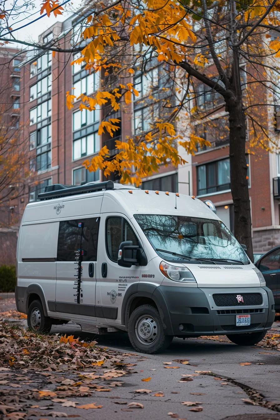 MTL Door Pro locksmith van parked and ready for emergency response in Montreal