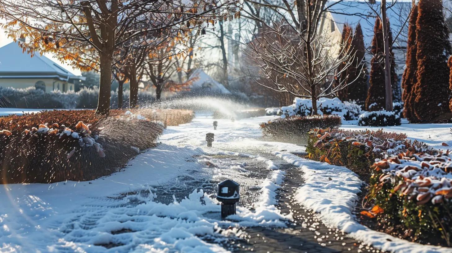 sprinkler system winterization
