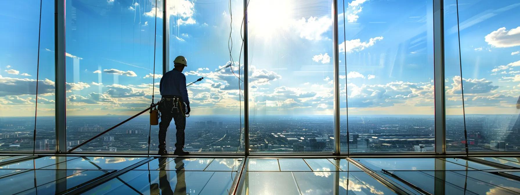 Eco-friendly window-cleaning products and applicators used by Arizona Window Washers