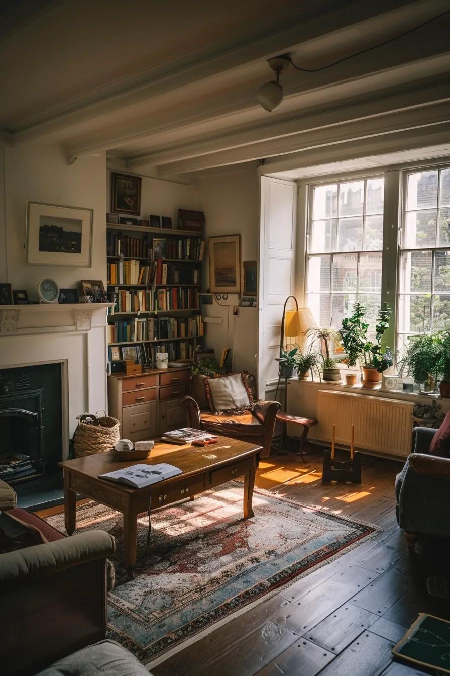 Local estate agent advising sellers in a cosy living room