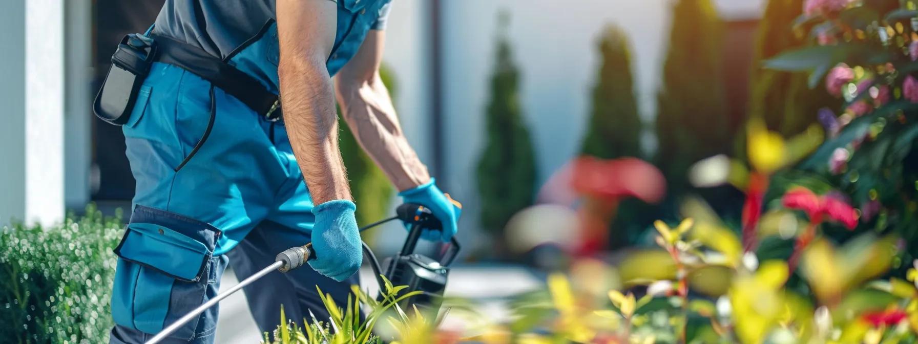 Homeowner preparing for exterior cleaning by clearing access and securing pets