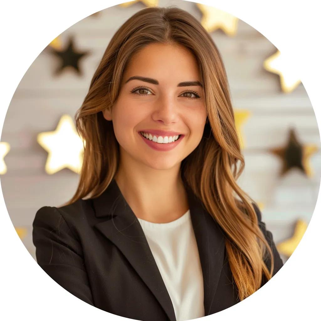 google reviews for a law firm lawyer smiling